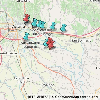 Mappa Via dall'Oca Bianca, 37059 Zevio VR, Italia (7.13846)