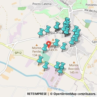 Mappa Strada Vicinale della Valle, 46040 Solferino MN, Italia (0.46667)