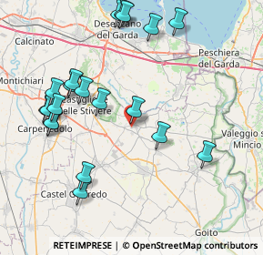 Mappa Strada Vicinale della Valle, 46040 Solferino MN, Italia (8.9585)