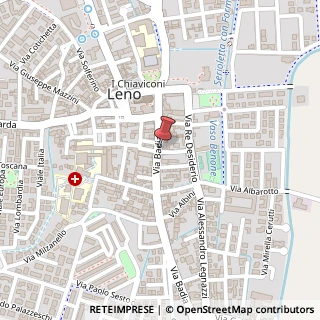 Mappa Via Badia, 23, 25024 Leno, Brescia (Lombardia)
