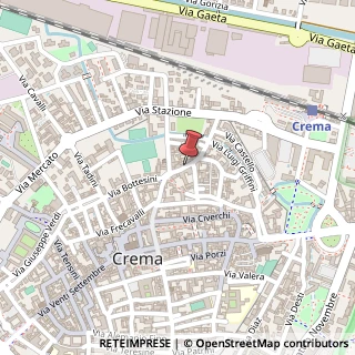 Mappa Via Borgo San Pietro, 15, 26013 Crema, Cremona (Lombardia)