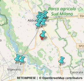 Mappa Via Don Verzini, 20080 Ozzero MI, Italia (3.65385)