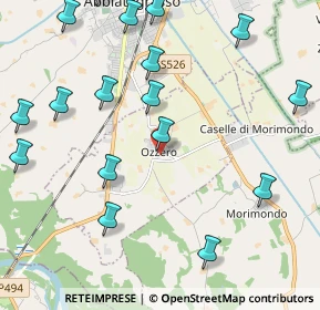 Mappa Via Don Verzini, 20080 Ozzero MI, Italia (2.804)