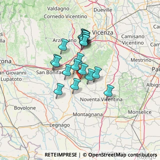 Mappa 36045 Alonte VI, Italia (10.514)