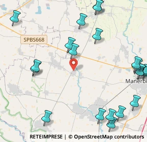 Mappa Via Delle Robinie, 25028 Verolanuova BS, Italia (5.814)