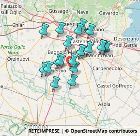 Mappa Via Collegio, 25024 Leno BS, Italia (10.536)