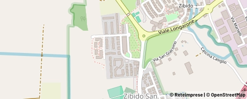Mappa Zibido San Giacomo