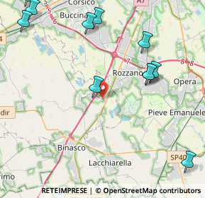 Mappa SP 390, 20080 Zibido San Giacomo MI, Italia (6.69947)