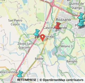 Mappa SP 390, 20080 Zibido San Giacomo MI, Italia (3.63727)