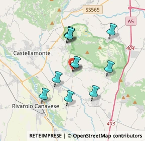 Mappa Via Principe Amedeo, 10011 Agliè TO, Italia (3.03727)