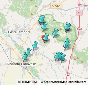 Mappa Via Principe Amedeo, 10011 Agliè TO, Italia (3.392)