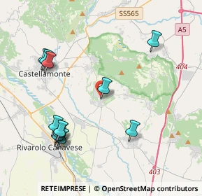 Mappa Via Principe Amedeo, 10011 Agliè TO, Italia (4.51385)