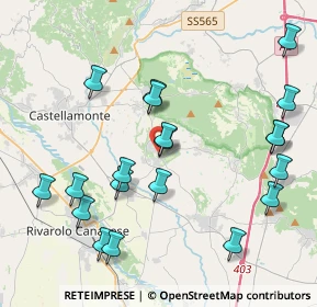 Mappa Via Principe Amedeo, 10011 Agliè TO, Italia (4.473)