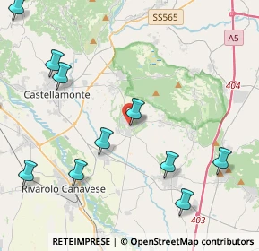 Mappa Via Principe Amedeo, 10011 Agliè TO, Italia (5.76417)