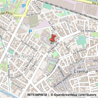 Mappa Via Luciano Chiodo,  8, 26013 Crema, Cremona (Lombardia)