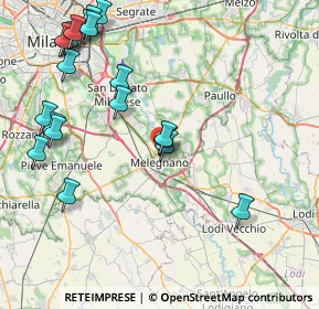 Mappa Via Enrico Fermi, 20077 Melegnano MI, Italia (9.938)