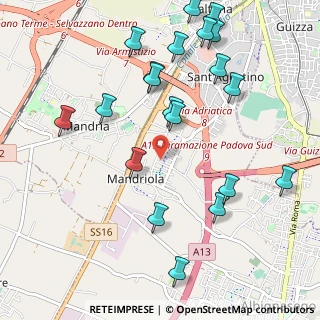 Mappa Via Milani Don, 35020 Sant'Agostino PD, Italia (1.2015)