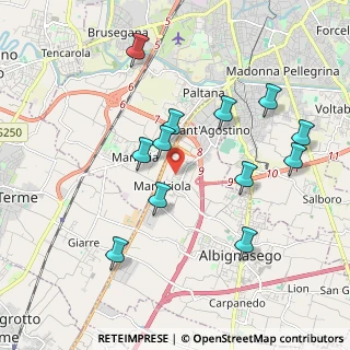 Mappa Via Milani Don, 35020 Mandriola-Sant'Agostino PD, Italia (1.95167)