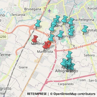 Mappa Via Milani Don, 35020 Sant'Agostino PD, Italia (2.0135)