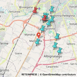 Mappa Via Milani Don, 35020 Mandriola-Sant'Agostino PD, Italia (1.98769)