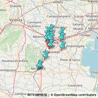 Mappa Via Milani Don, 35020 Mandriola-Sant'Agostino PD, Italia (8.56846)