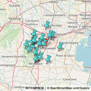 Mappa Via Milani Don, 35020 Mandriola-Sant'Agostino PD, Italia (10.265)