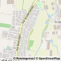 Kartta Castel d'Azzano