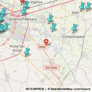 Mappa Via Sabbioncello, 35020 Sant'Angelo di Piove di Sacco PD, Italia (7.88941)