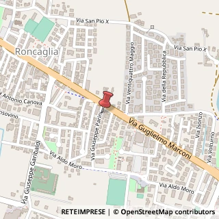 Mappa Via G. Parini, 3, 35020 Ponte San Nicolò, Padova (Veneto)