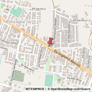 Mappa Via G. Marconi, 116, 35020 Ponte San Nicolò, Padova (Veneto)