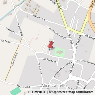 Mappa Via Don Ceretti, 3, 13040 Alice Castello, Vercelli (Piemonte)