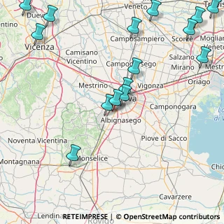 Mappa Mandria, 35142 Padova PD, Italia (22.57467)