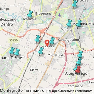 Mappa Mandria, 35142 Padova PD, Italia (2.80357)