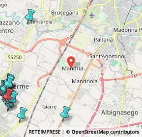 Mappa Mandria, 35142 Padova PD, Italia (3.909)