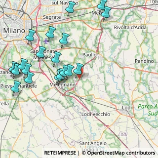 Mappa TEEM, 20070 Dresano MI, Italia (10.0115)