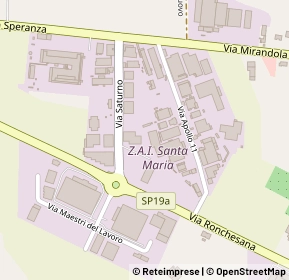 Mappa Via Saturno, 37059 Zevio VR, Italia (0.15)