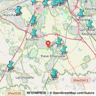 Mappa Via Lazio, 20090 Milano MI, Italia (6.5755)