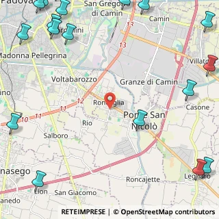 Mappa Via Antonio Canova, 35020 Ponte San Nicolò PD, Italia (4)
