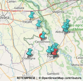 Mappa Via Martin Luther King, 27023 Cassolnovo PV, Italia (7.00133)