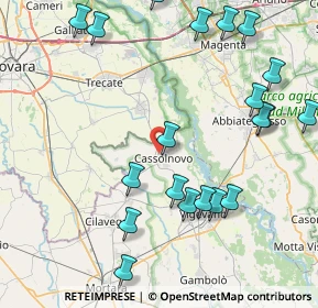 Mappa Via Martin Luther King, 27023 Cassolnovo PV, Italia (9.96)