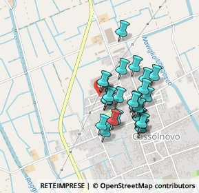 Mappa Via Martin Luther King, 27023 Cassolnovo PV, Italia (0.35556)