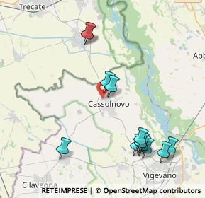 Mappa Via Martin Luther King, 27023 Cassolnovo PV, Italia (4.47083)