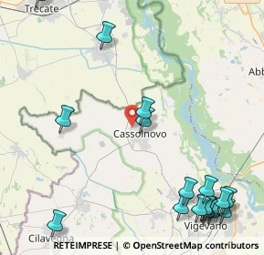 Mappa Via Martin Luther King, 27023 Cassolnovo PV, Italia (6.541)