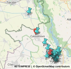 Mappa Via Martin Luther King, 27023 Cassolnovo PV, Italia (5.8175)