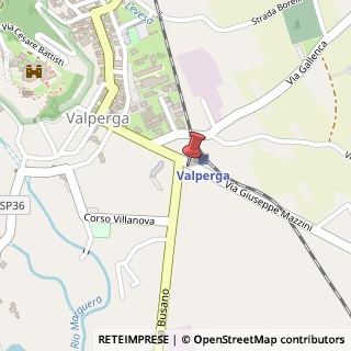 Mappa Via Giuseppe Mazzini, 46, 10087 Valperga, Torino (Piemonte)