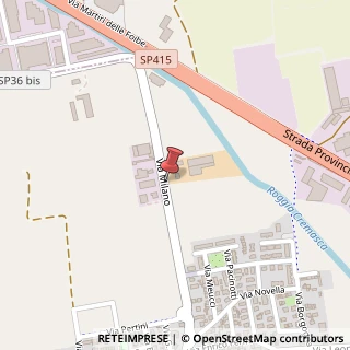 Mappa Via milano 31, 26010 Bagnolo Cremasco, Cremona (Lombardia)