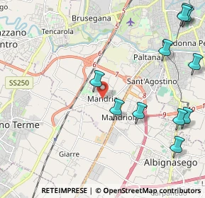 Mappa Via Romana Aponense, 35142 Padova PD, Italia (2.82364)