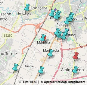 Mappa Via Romana Aponense, 35137 Padova PD, Italia (2.31882)