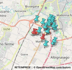 Mappa Via Romana Aponense, 35137 Padova PD, Italia (1.434)