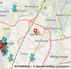 Mappa Via Romana Aponense, 35142 Padova PD, Italia (3.988)